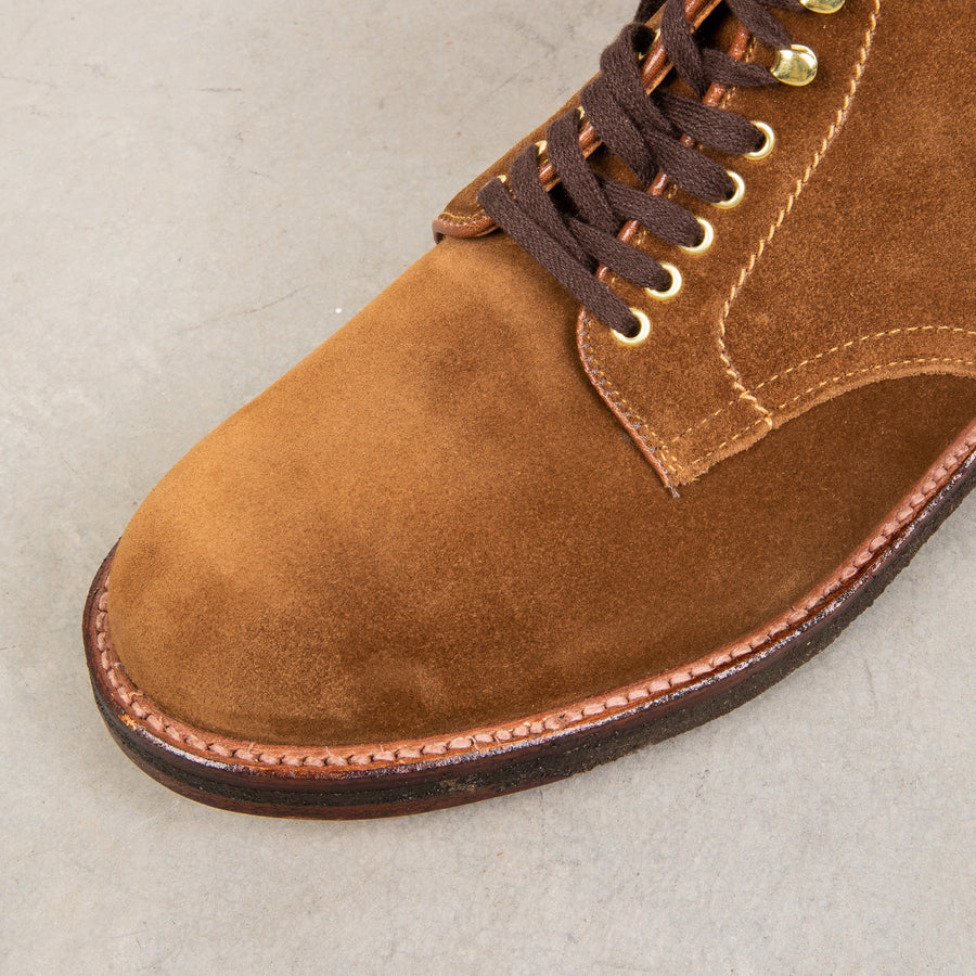 Alden x Frans Boone 405 Boot in Snuff Suede
