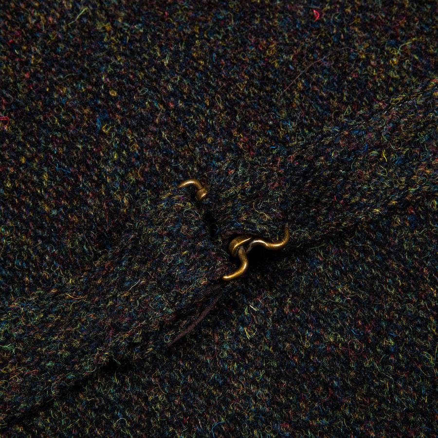 Orgueil OR-4239 Harris Tweed Gilet Dark Green