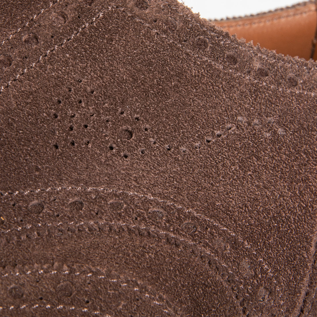 Edward Green Sandringham in Espresso Suede on Dainite Sole