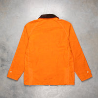 Manifattura Ceccarelli Rain Caban Wax cloth Orange