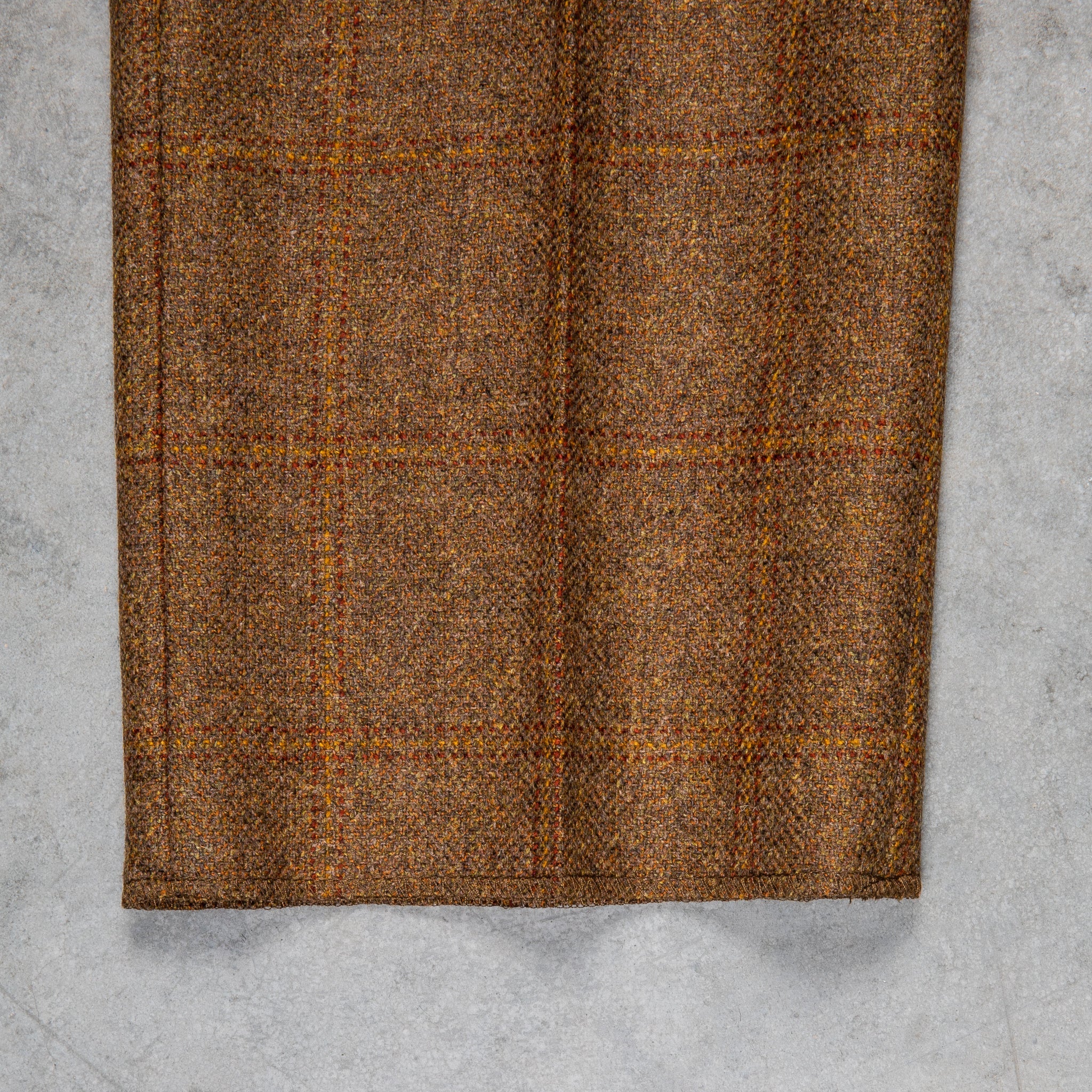 Orgueil OR-1092 Lovat Tweed Trousers L. Brown