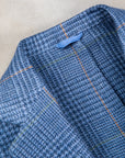 De Petrillo Posillipo Jacket Blue Linen Cotton Galles. Frans Boone Store Exclusive!