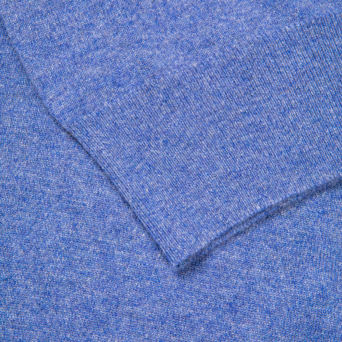 William Lockie Oxton Cashmere V-Neck Lapis
