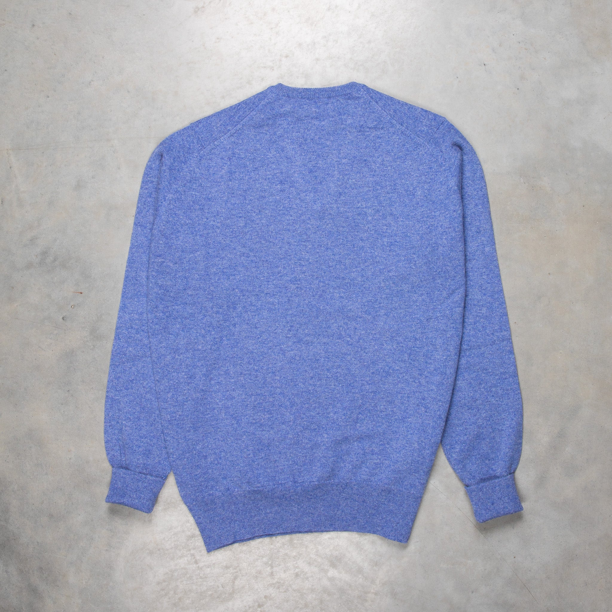 William Lockie Oxton Cashmere Crew Neck Lapis