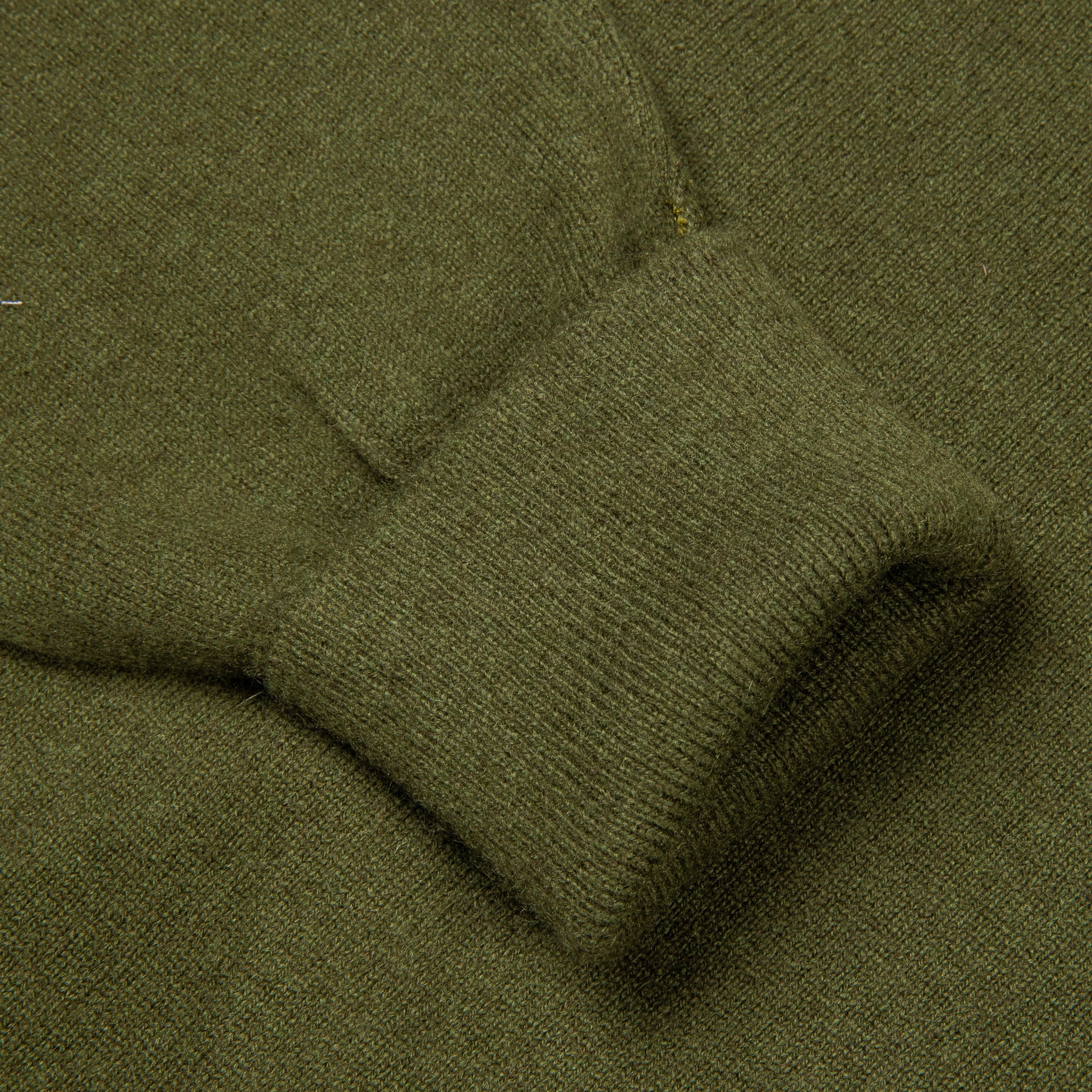 William Lockie Oxton Cashmere V-Neck Loden