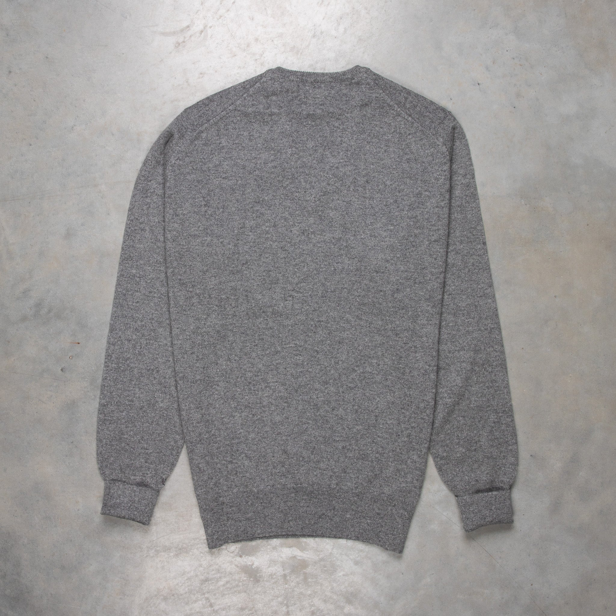 William Lockie Oxton Cashmere V-Neck Dolomite