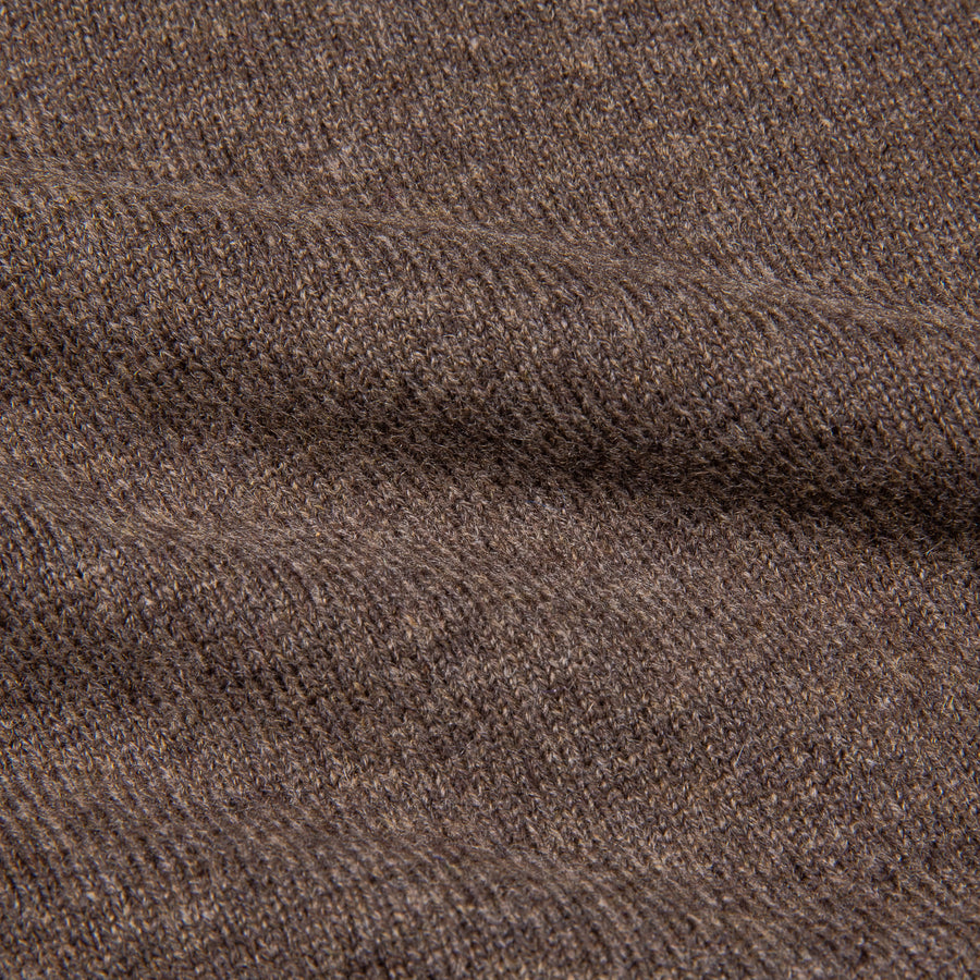 William Lockie Oxton Cashmere V-Neck Pepperpot