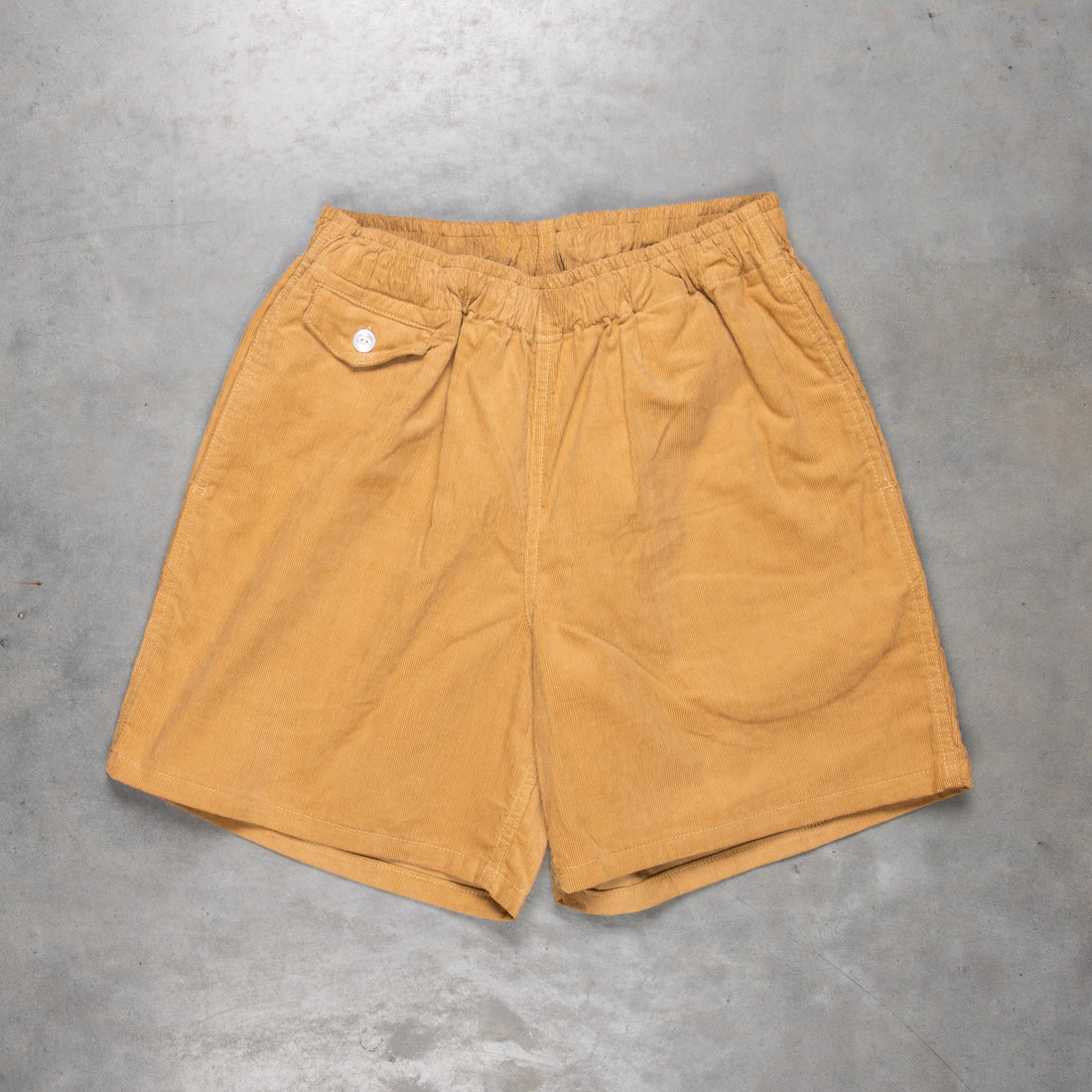 The Real McCoy´s Summer Corduroy Swim Shorts Beige