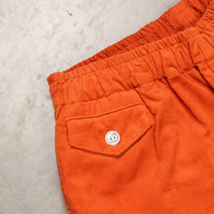 The Real McCoy´s Summer Corduroy Swim Shorts Salmon