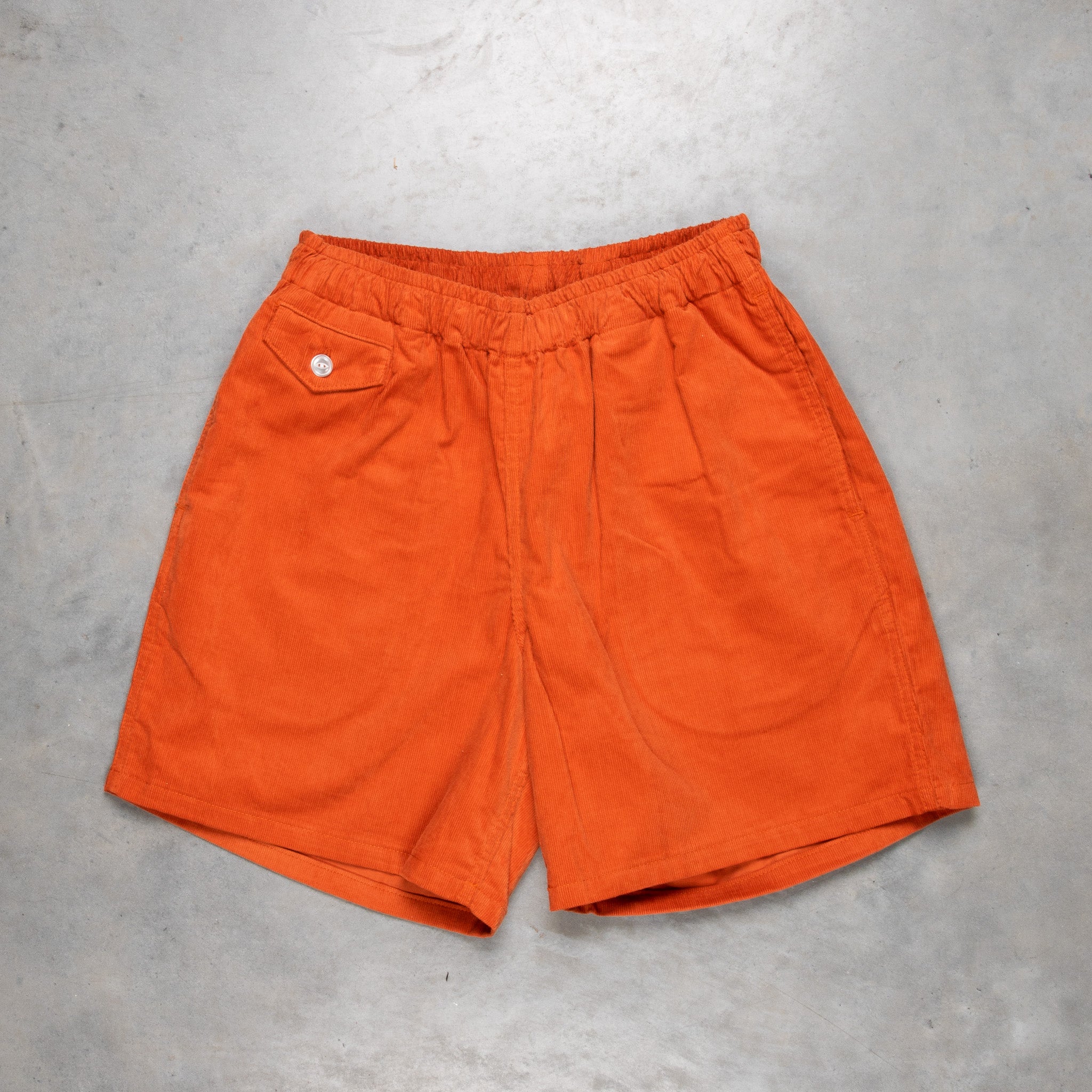 The Real McCoy&#39;s Summer Corduroy Swim Shorts Salmon