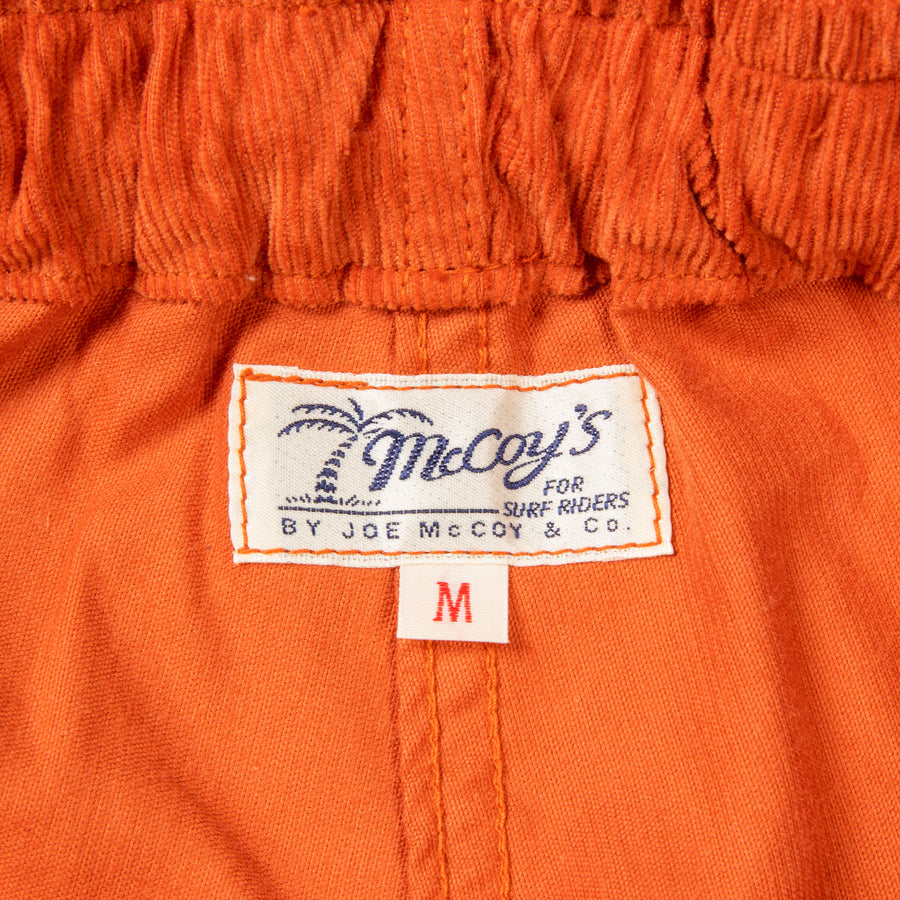 The Real McCoy´s Summer Corduroy Swim Shorts Salmon