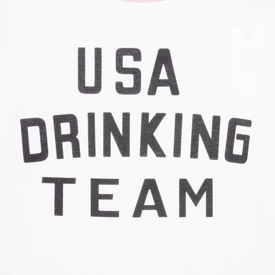 The Real McCoy´s USA Drinking Team Tee White