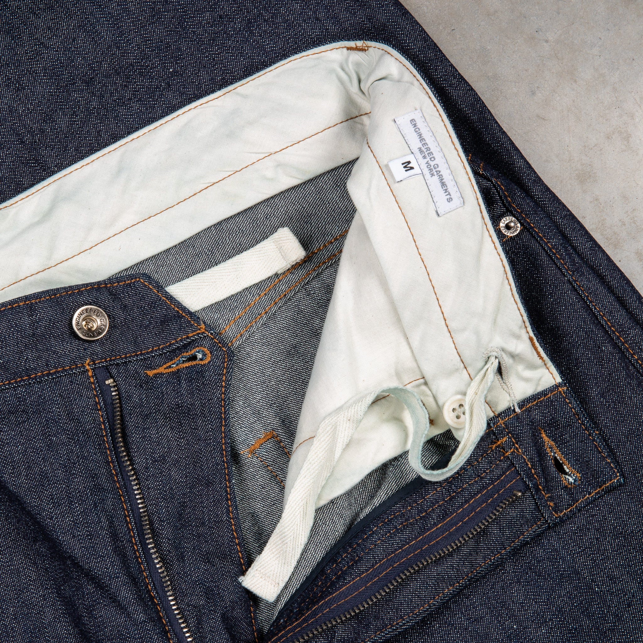 Engineered Garments RF Jeans Indigo 11oz Cone Denim – Frans