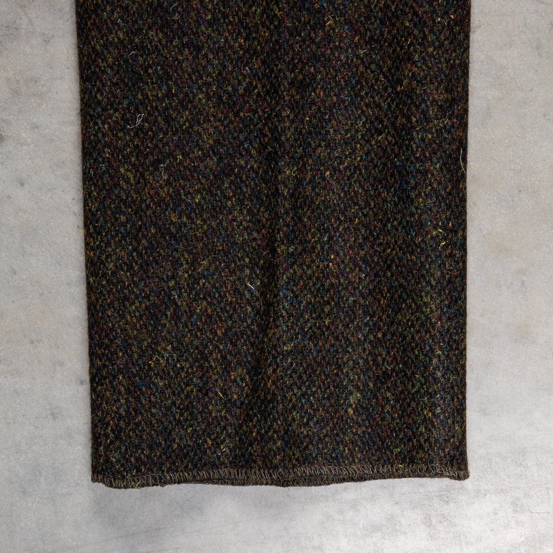 Orgueil OR-1093 Harris Tweed Trousers Dark Green