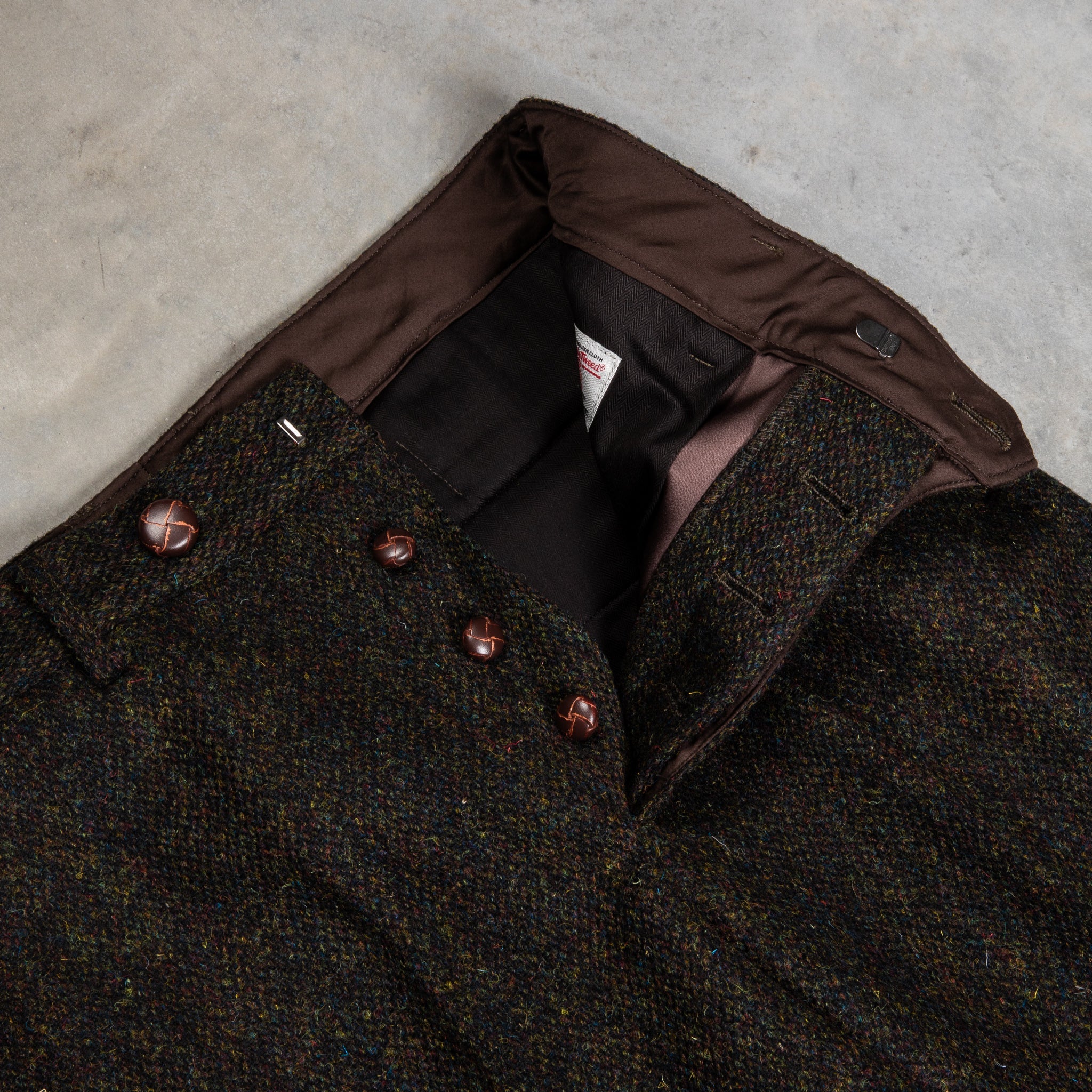 Orgueil OR-1093 Harris Tweed Trousers Dark Green – Frans