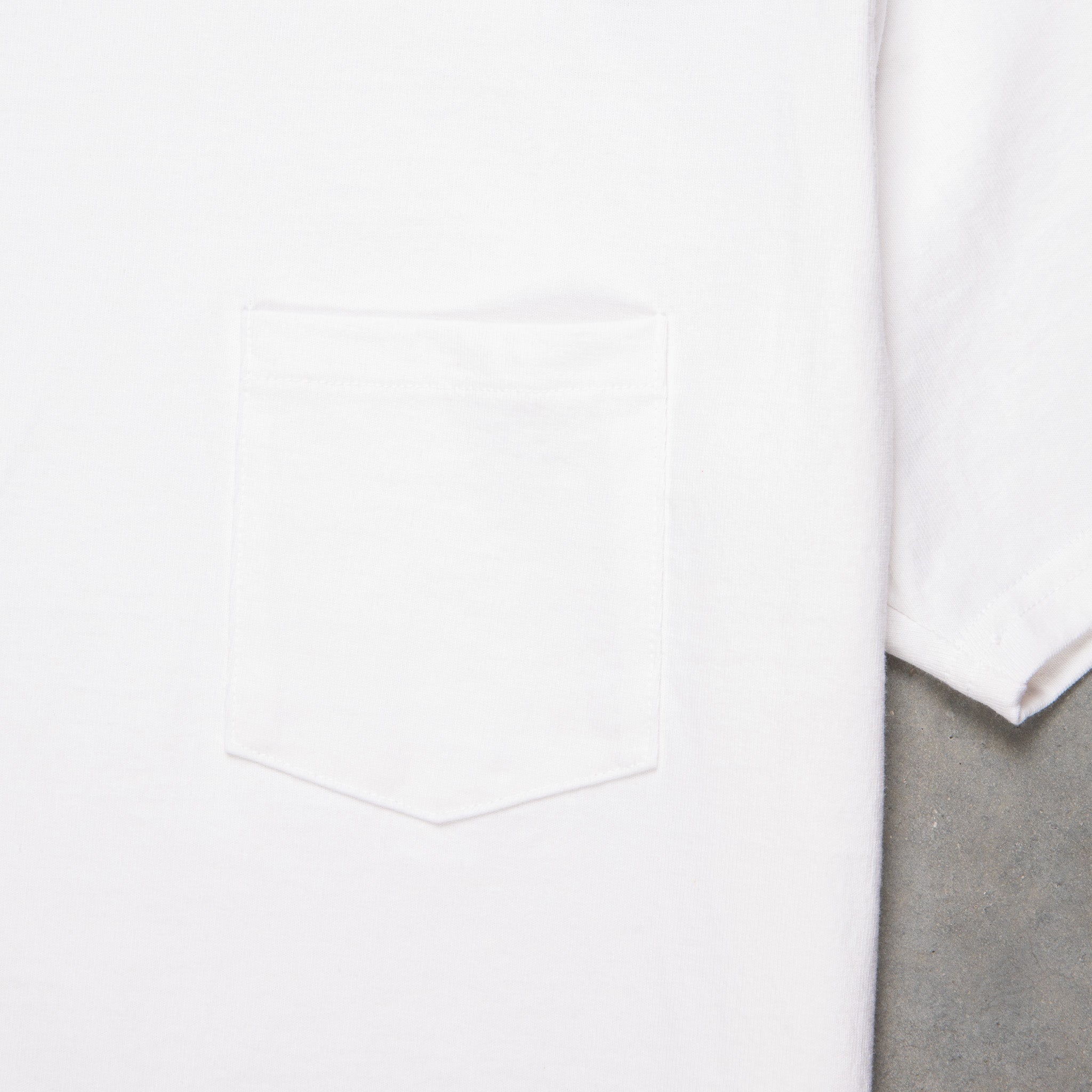 The Real McCoy&#39;s Pocket Tee White