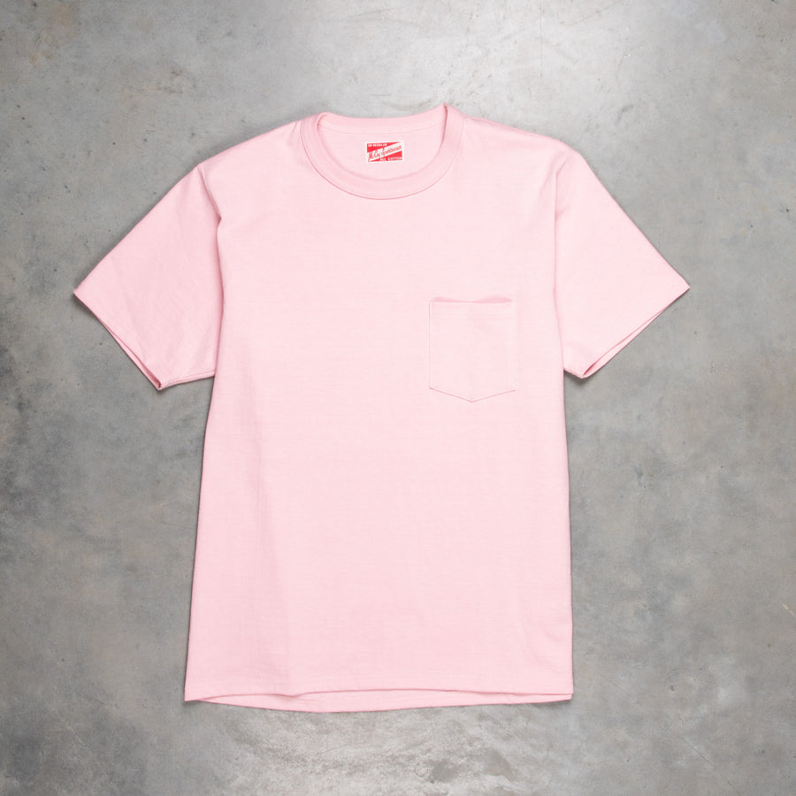 The Real McCoy's Pocket Tee Pink