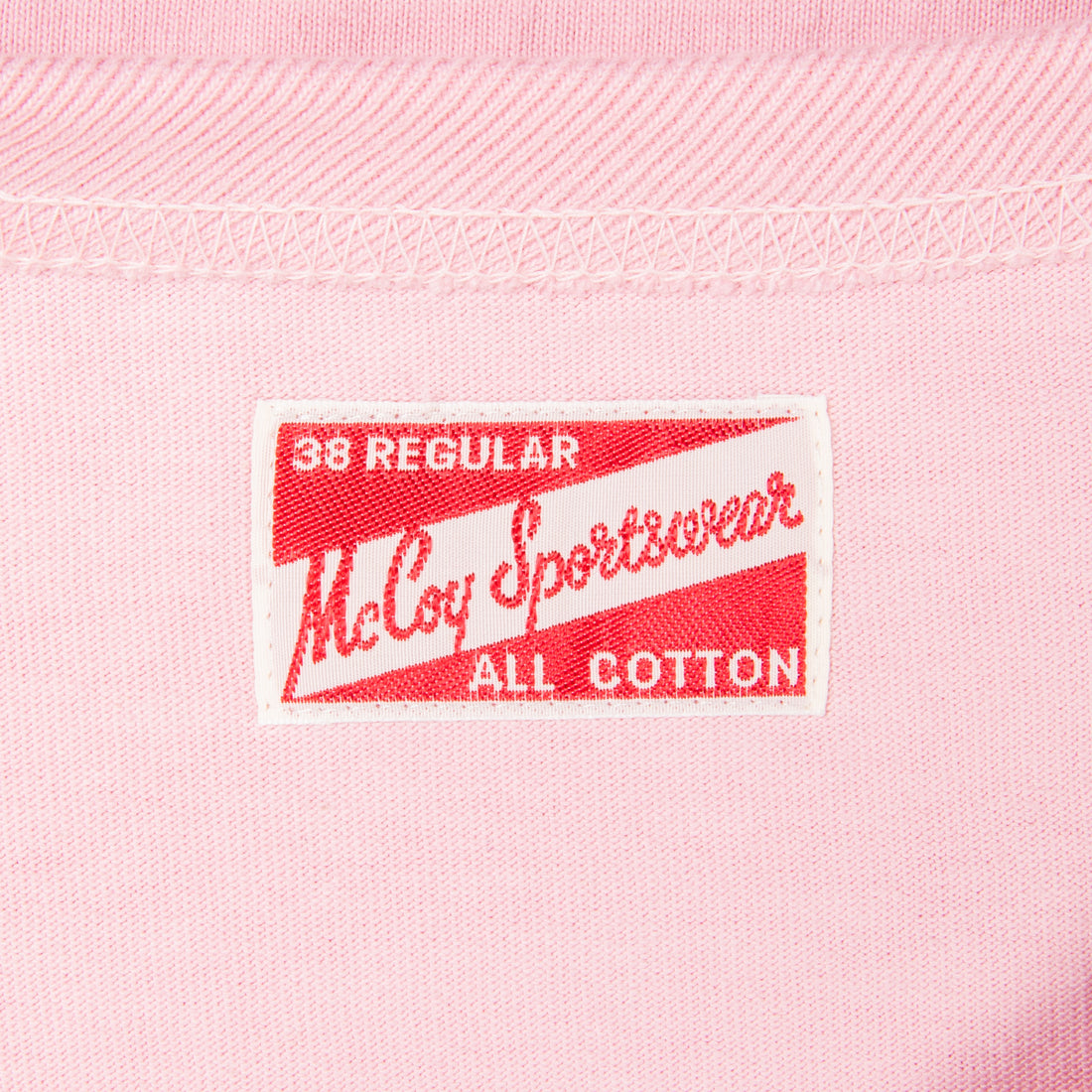 The Real McCoy's Pocket Tee Pink