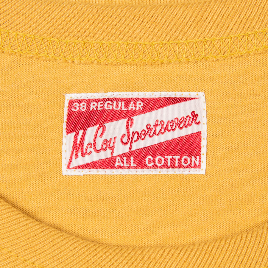 The Real McCoy's Pocket Tee Corn