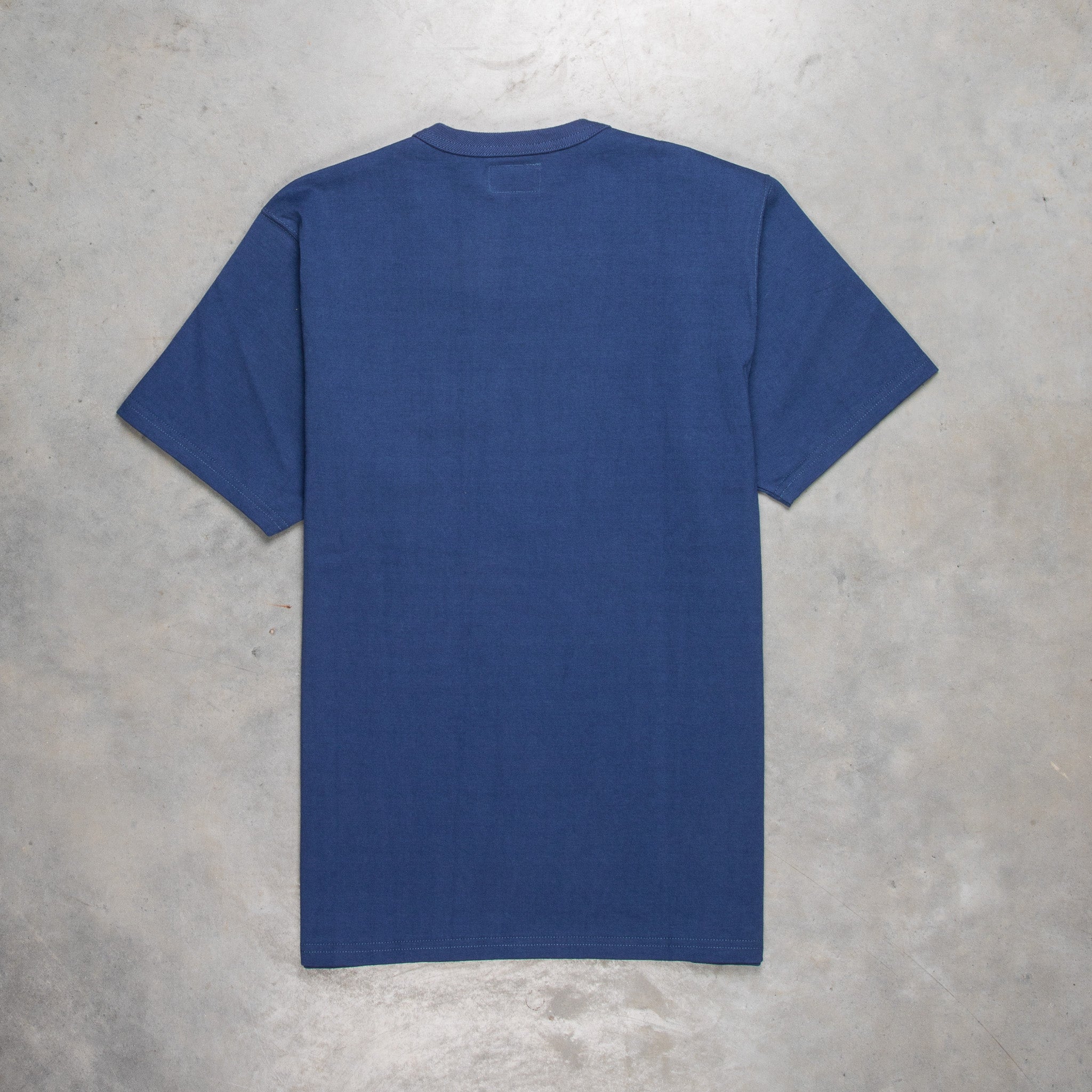 The Real McCoy&#39;s Pocket Tee Marine Blue