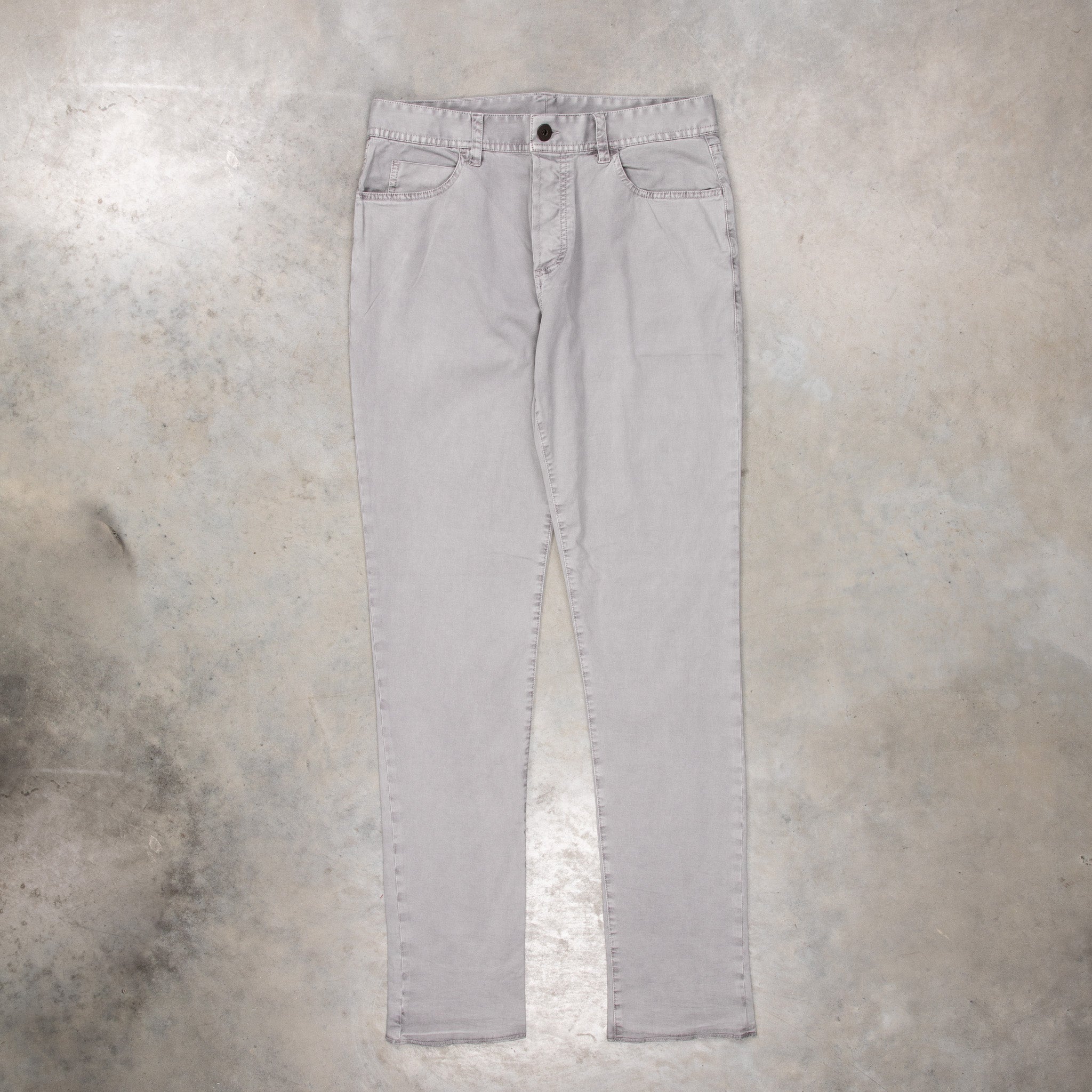 James Perse 5-Pocket Brushed Twill Silver grey