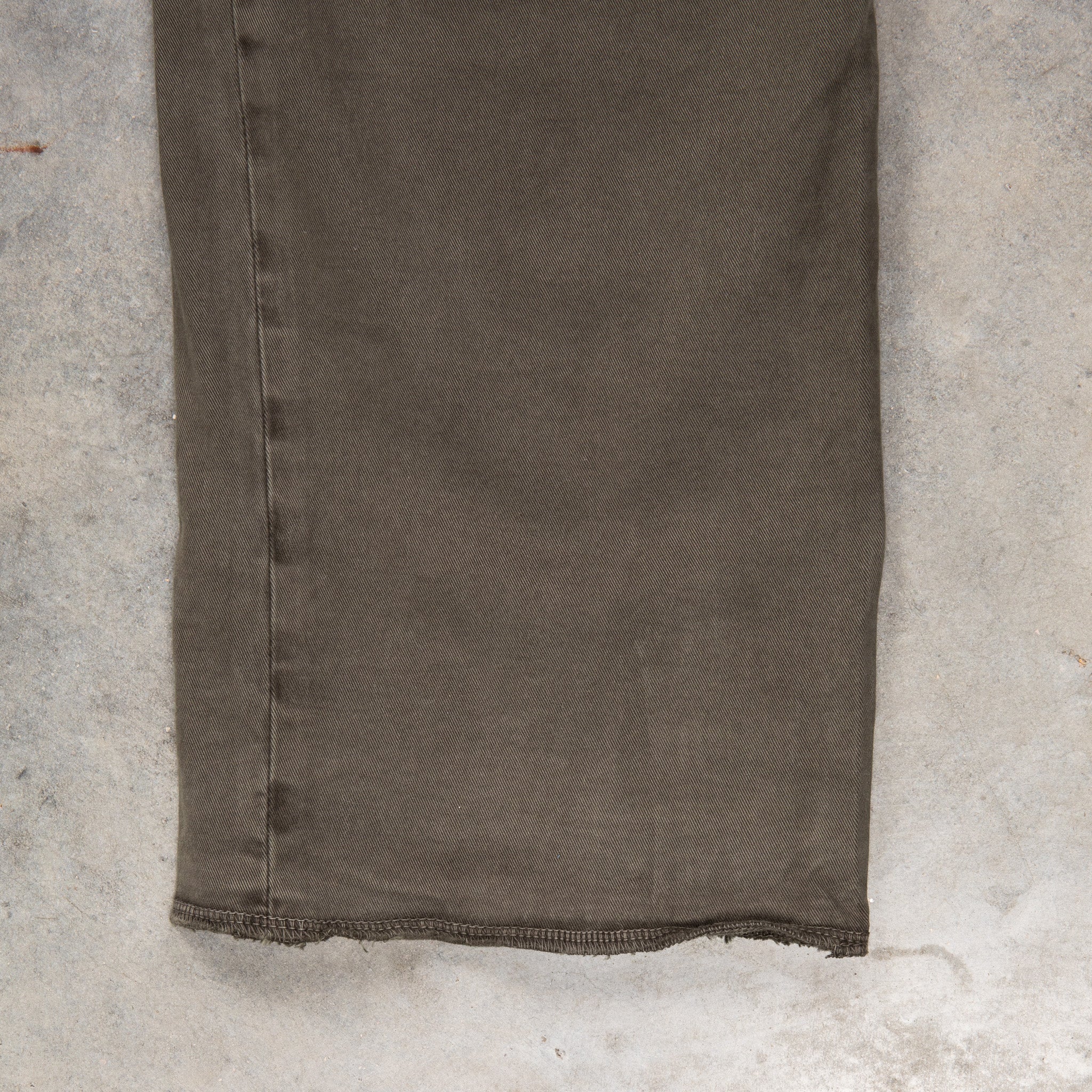 James Perse 5-Pocket Brushed Twill Dark Olive