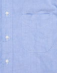 Gitman Vintage button-down shirt blue Oxford