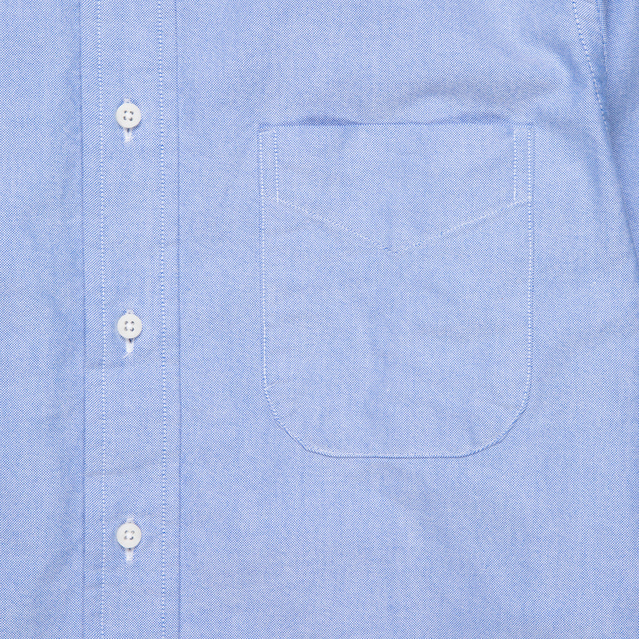 Gitman Vintage button-down shirt blue Oxford