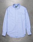 Gitman Vintage button-down shirt blue Oxford