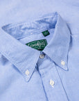 Gitman Vintage button-down shirt blue Oxford