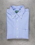 Gitman Vintage button-down shirt blue Oxford