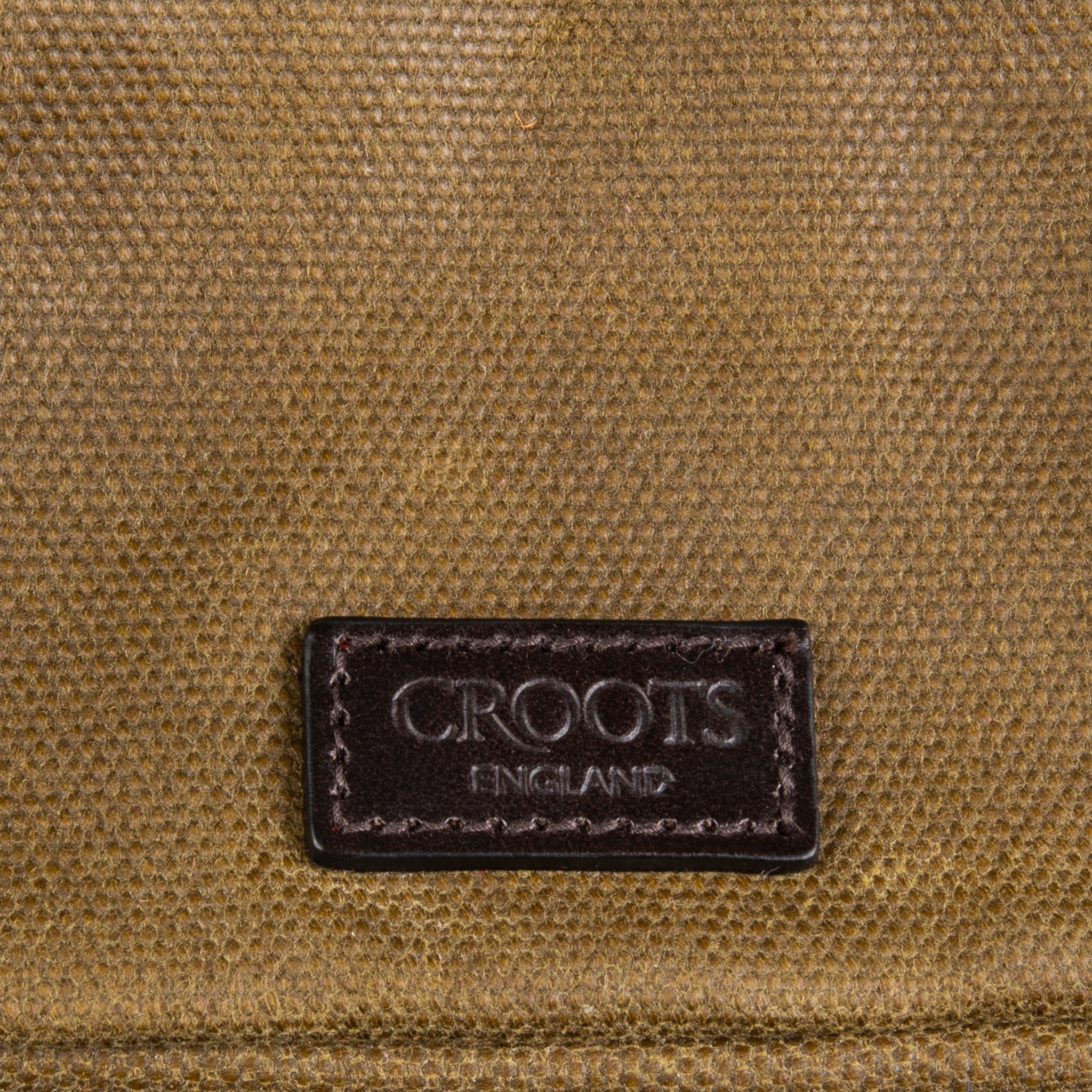 Croots Vintage Waxed Canvas Holdall Olive - Medium