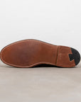 Alden  x Frans Boone Tassel loafer Mocha Kid suede