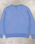Remi Relief Special Finish Sweat Crew Neck Faded Blue Exclusive