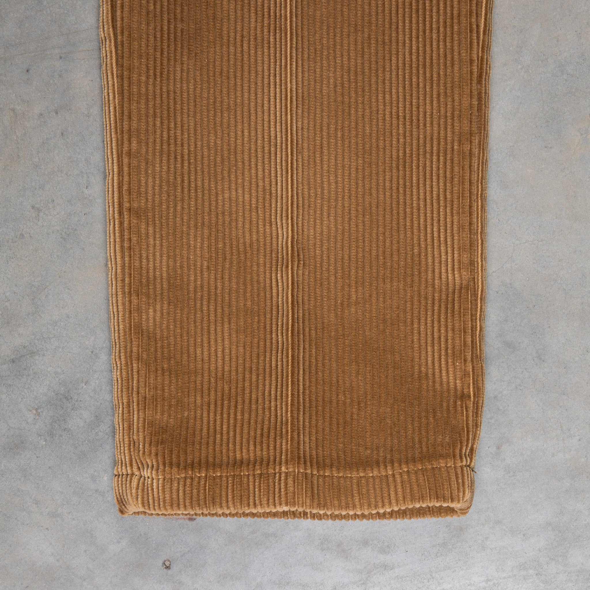 Rota Pantaloni High Rise Regular Fit 8-Wale Corduroy Beige Scuro