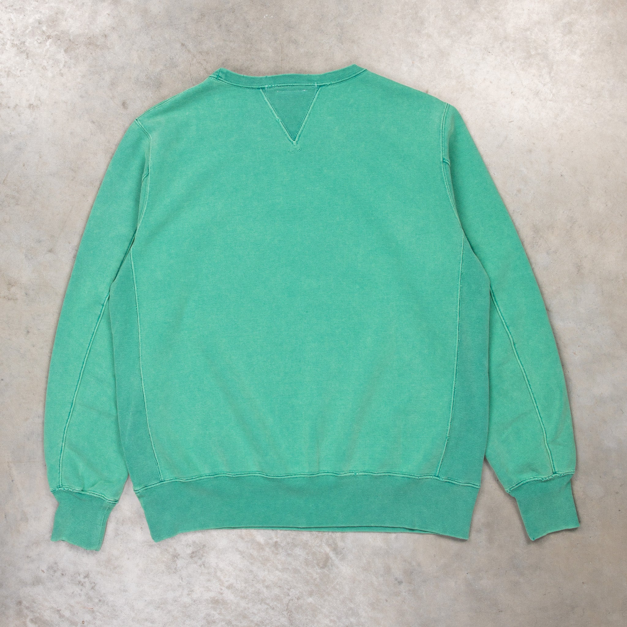 Remi Relief Special Finish Sweat Crew Neck Faded Green Exclusive