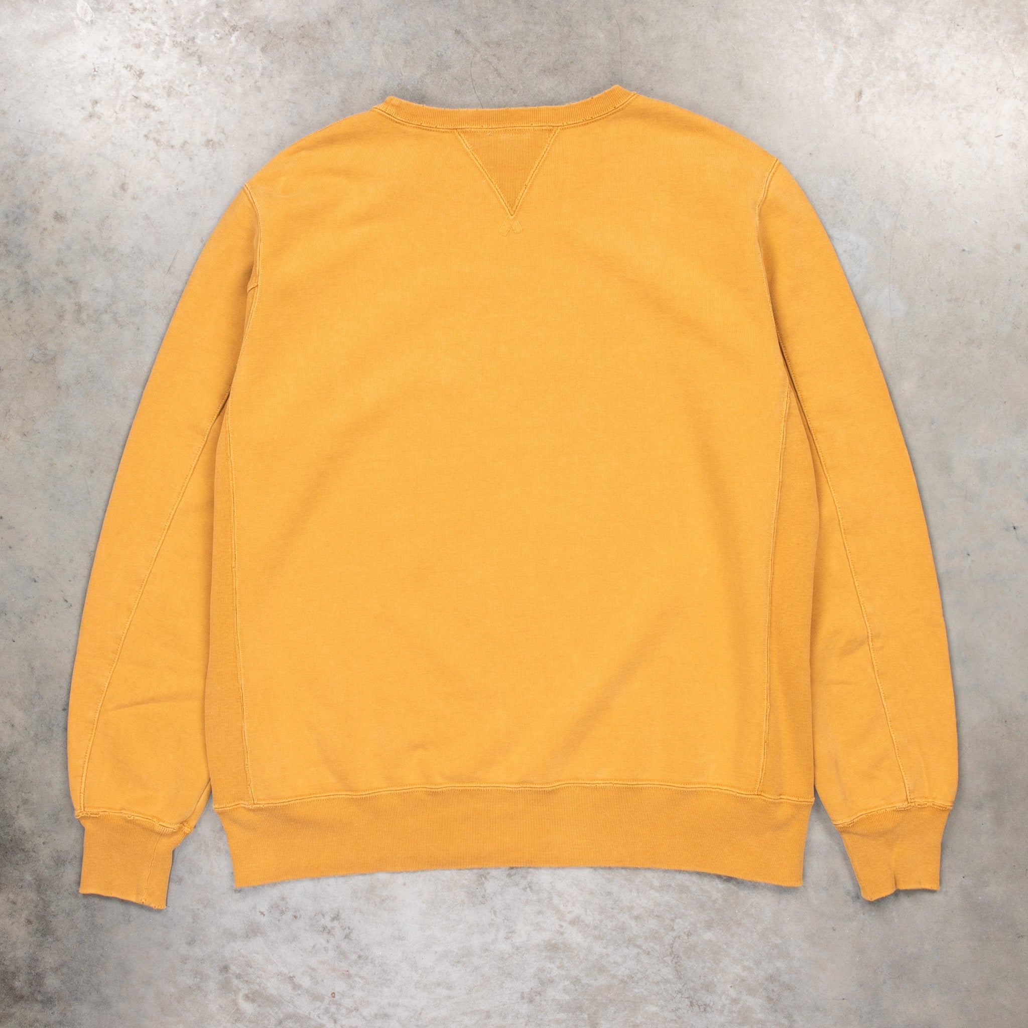Remi Relief Special Finish Sweat Crew Neck Golden Brown