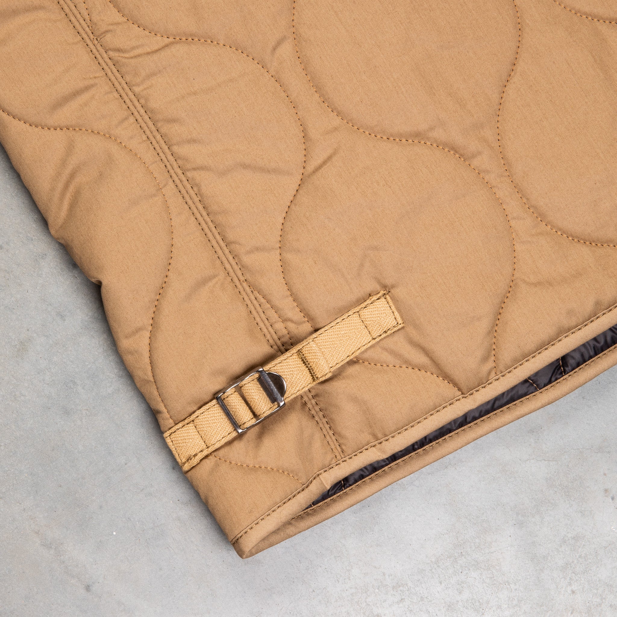Manifattura Ceccarelli Quilted Vest Camel