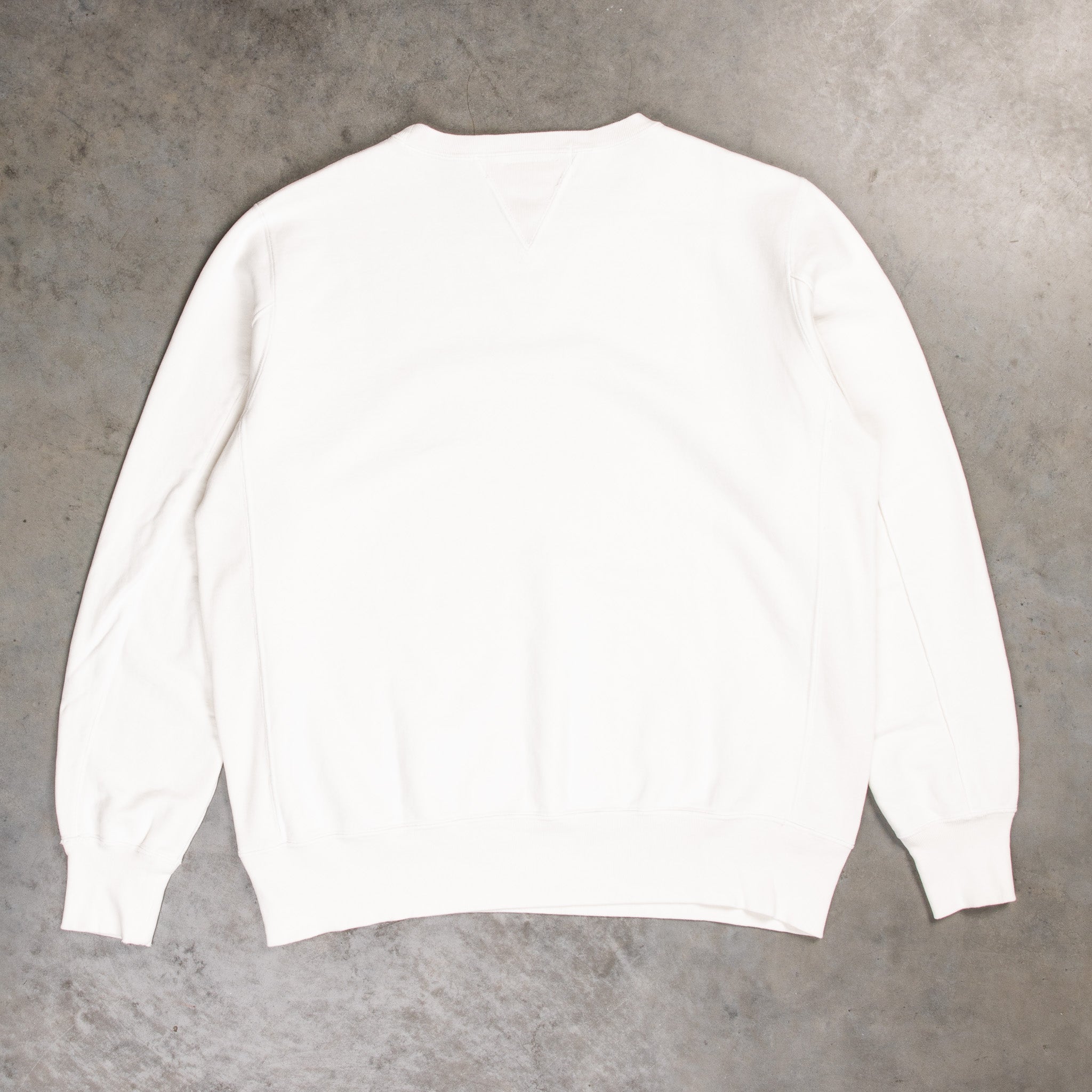 Remi Relief Special Finish Sweat Crew Neck Off-White