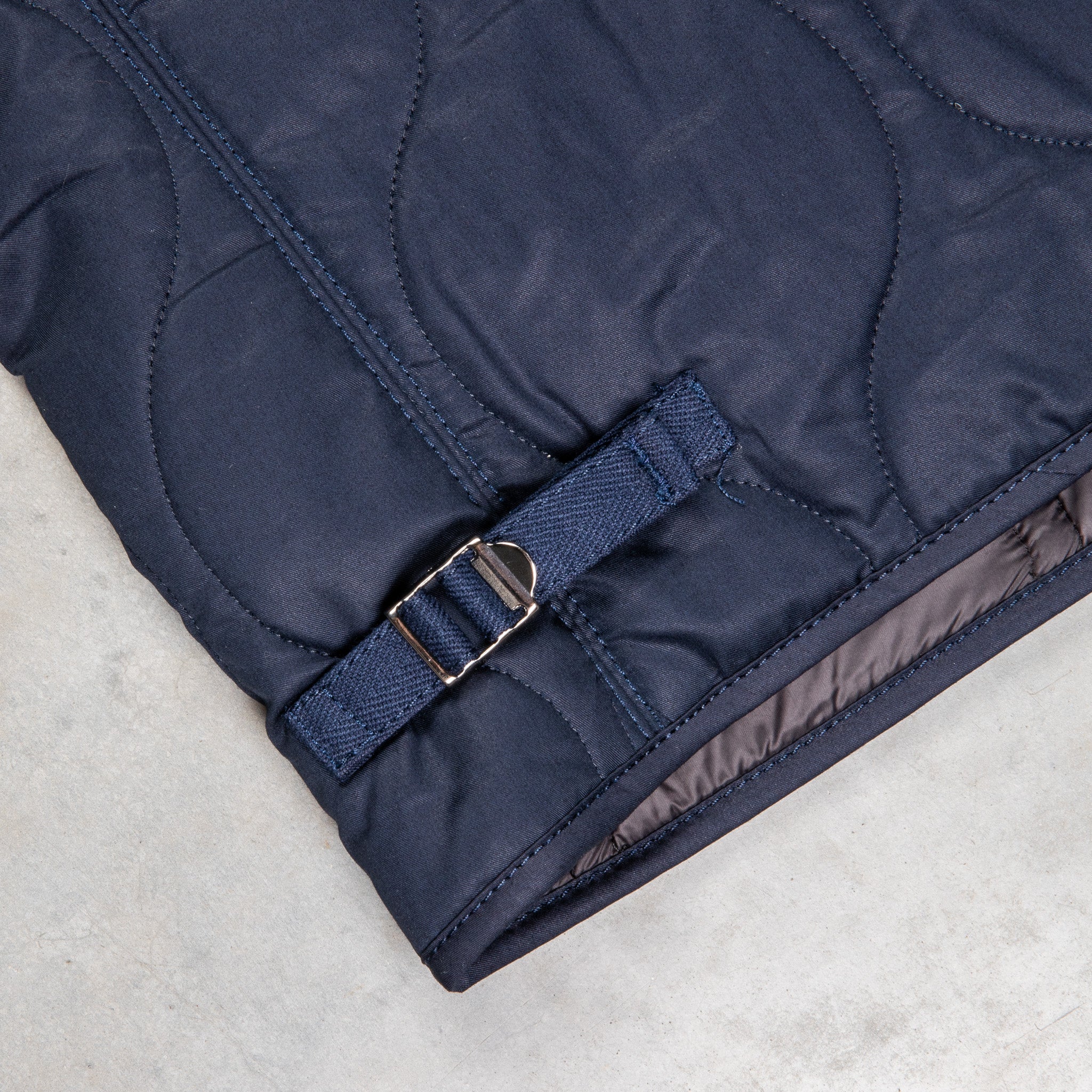 Manifattura Ceccarelli Quilted Vest Navy