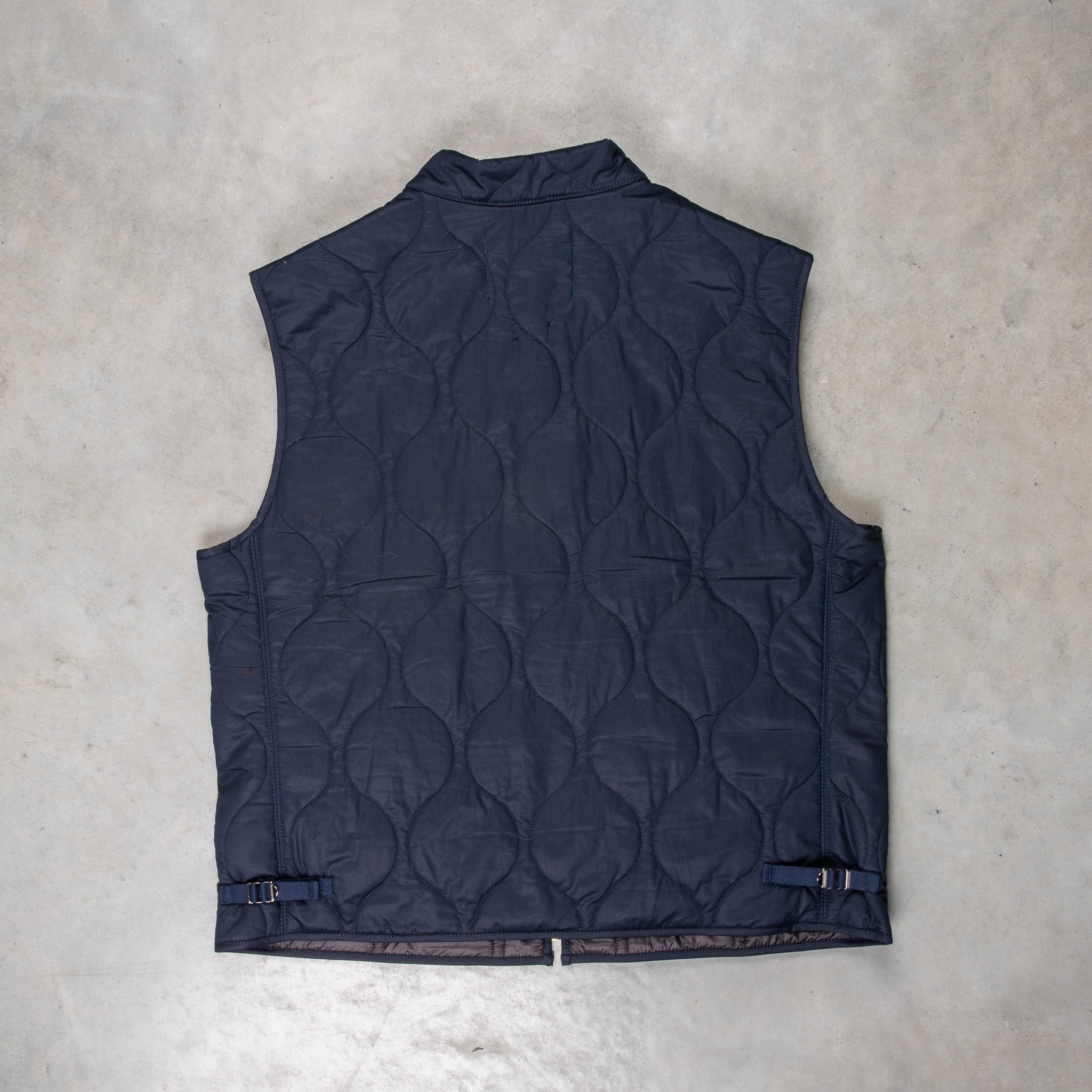 Manifattura Ceccarelli Quilted Vest Navy