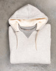 The Real McCoy's Double-Face Hooded Sweatshirt Gray