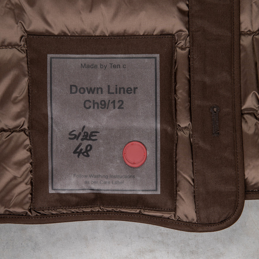 Ten C Down Liner Verde Lucertola