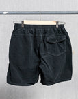 Remi Relief 16 Wale Corduroy Easy Shorts Black