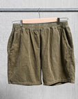 Remi Relief 16 Wale Corduroy Easy Shorts Khaki