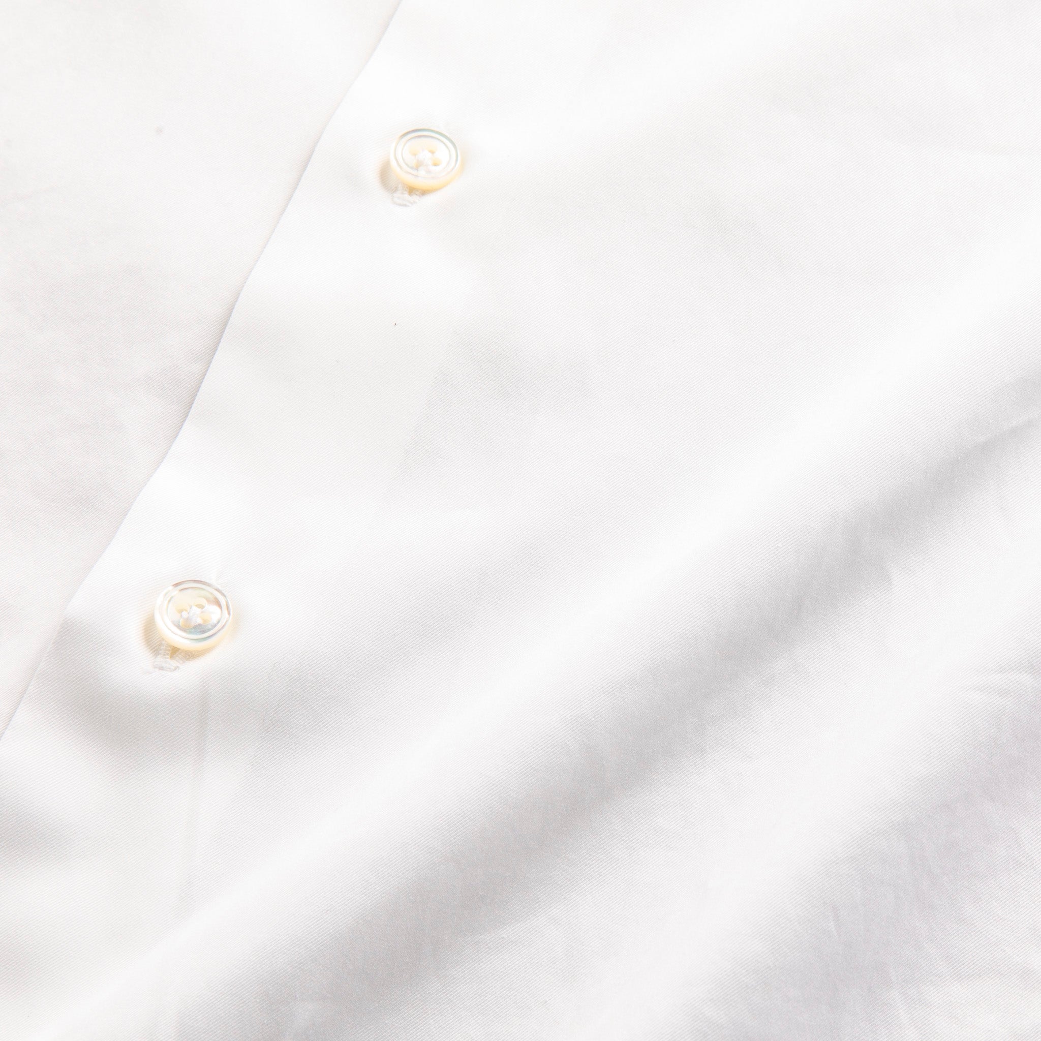 Finamore Napoli Fit Collo Luigi Soft White 170 Sea Island Twill