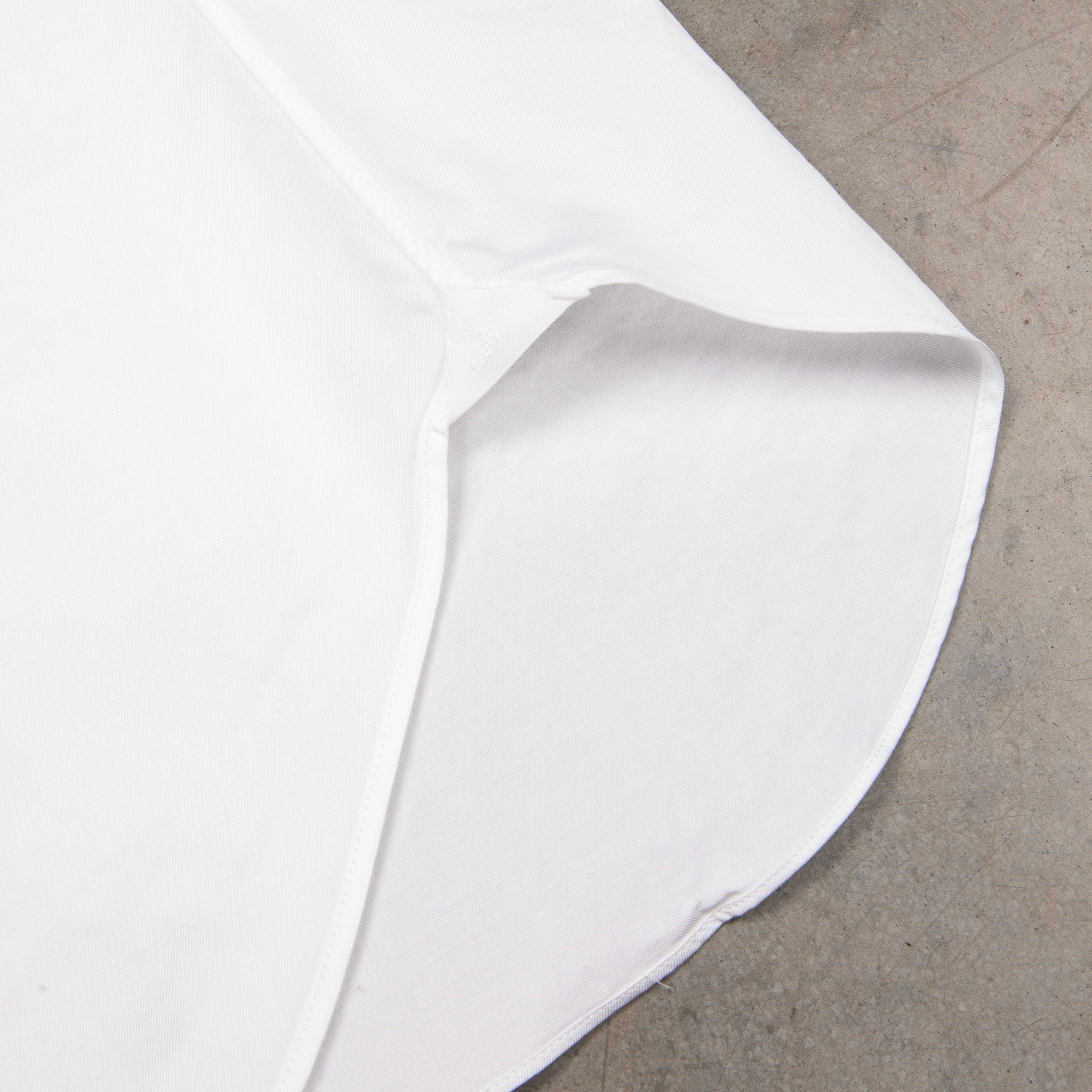 Finamore Napoli Fit Collo Luigi Soft White 170 Sea Island Twill