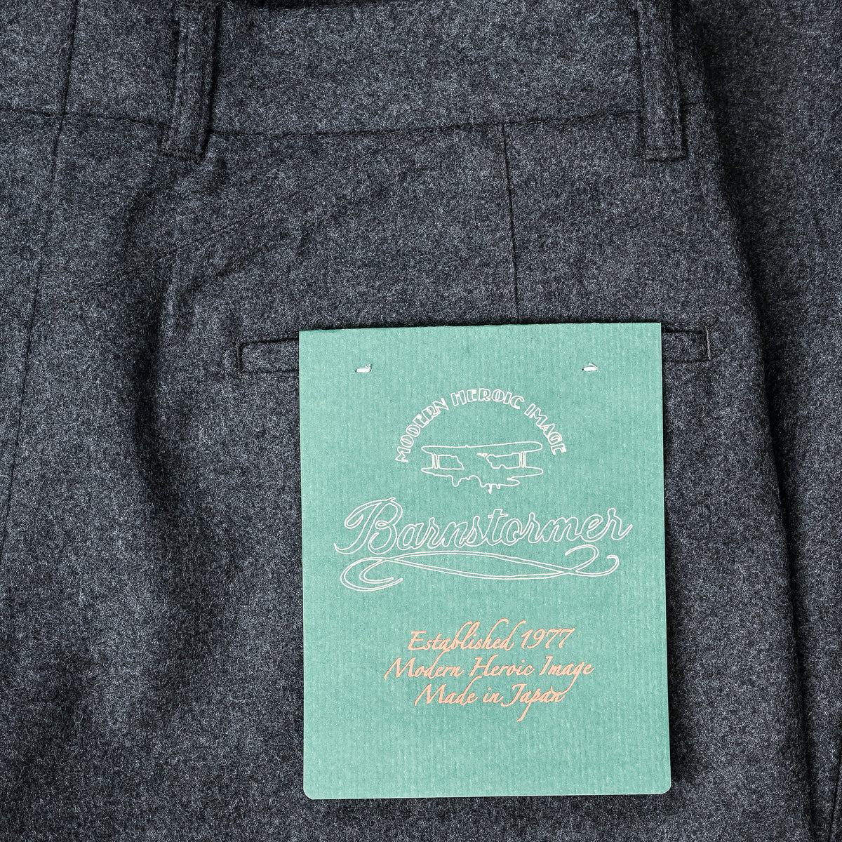 Barnstormer 1952FNL College Flannel Dark Gray