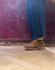 Alden x Frans Boone Slip-on Chukka Snuff Suede on Goodyear
