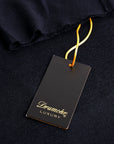 Drumohr Luxury 30G Cashmere Roll Neck Blu Notte